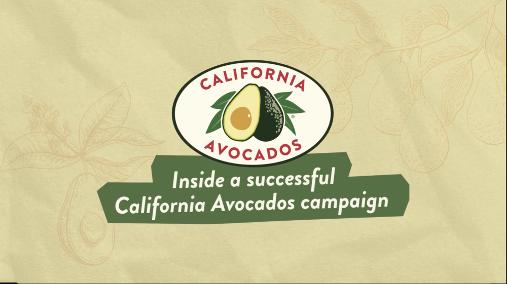 The advertising showcased California avocado groves and growers and shared messaging that resonates with targeted consumers.