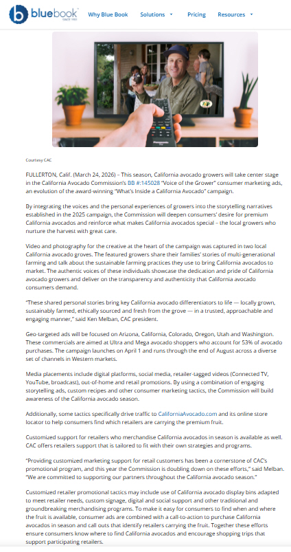 Blue Book Report CAC Ad Campaign