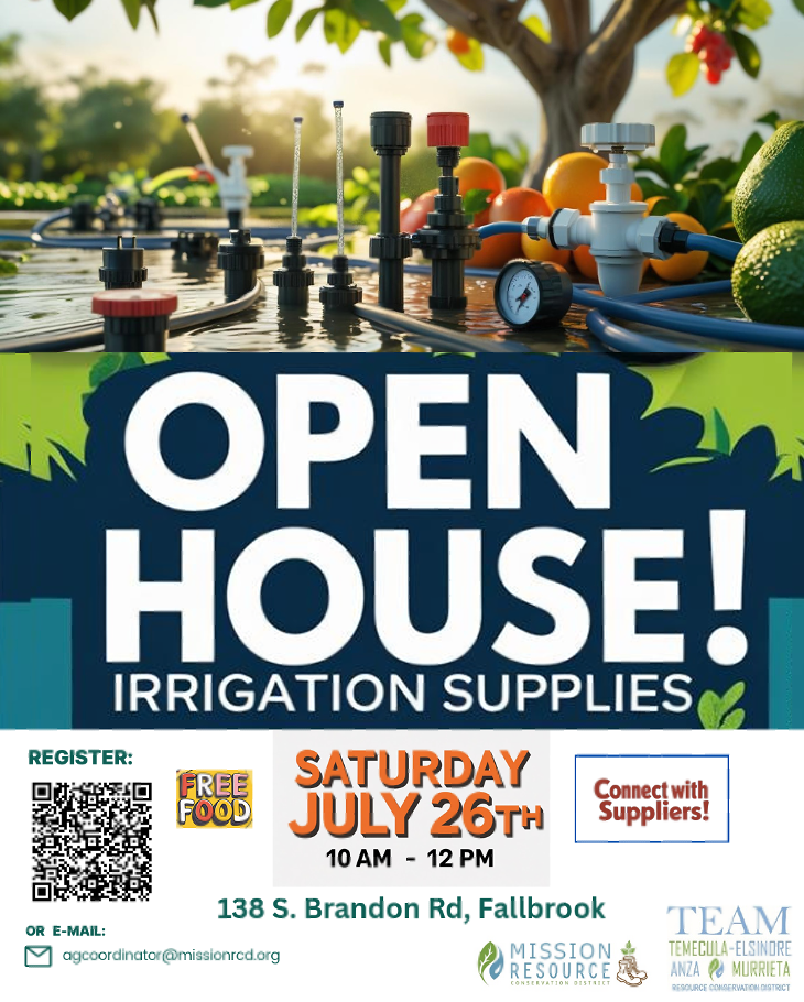 Open House - Irrigation Supplies 