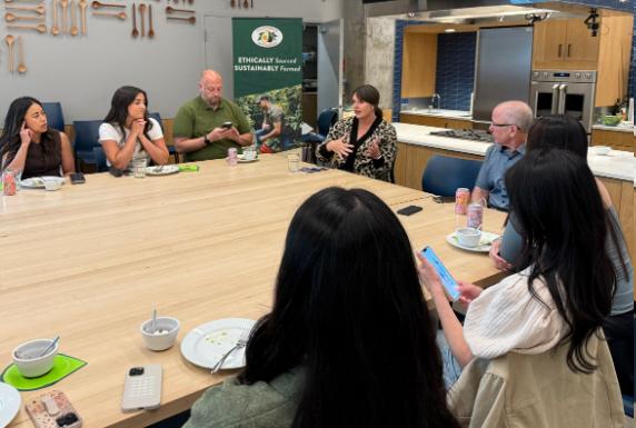 Catherine Pinkerton Keeling shared her story as a multi-generational California avocado grower.