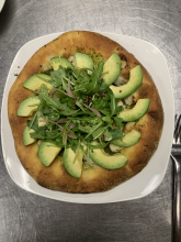 The on-trend vegan California Avocado Pizza demonstrated the versatility of the fruit at the MEG event. 