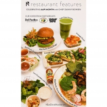 Nordstrom Restaurants showcased the California Avocados brand logo and three California avocado dishes as part of its seasonal promotions.