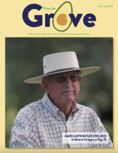The Spring 2022 issue of From the Grove includes a tribute to California avocado grower James Lloyd-Butler who passed earlier this year.