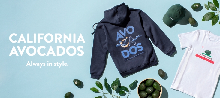 The Commission launched an online California avocado merchandise shop on September 8, 2020.