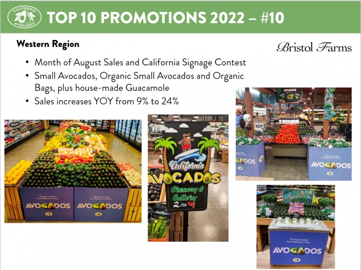 One of the many 2022 retail promotion examples the Commission’s RMDs shared with the CAC Marketing Committee. 