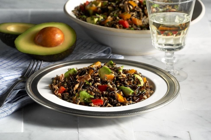 A combination of diverse vegetables and whole grains, Wild Rice Pilaf with California Avocado is a nutritional powerhouse.