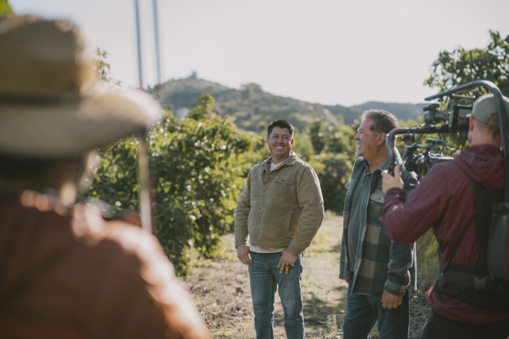 California avocado growers Ricardo Serrato (left) and Jaime Serrato (right), are featured in this year’s marketing campaign.