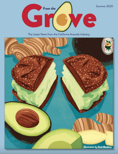 The Summer 2020 issue of From the Grove is now available on the California avocado growers website.