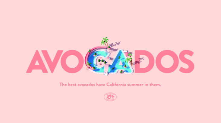 The “Summer” campaign piece created by FOREAL using CGI animation truly brings California avocados to life. 