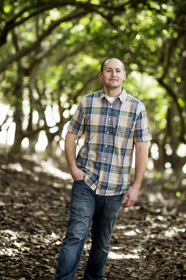 Zac Benedict, named to Produce Business Magazine’s 40 Under Forty list, in a California avocado grove.